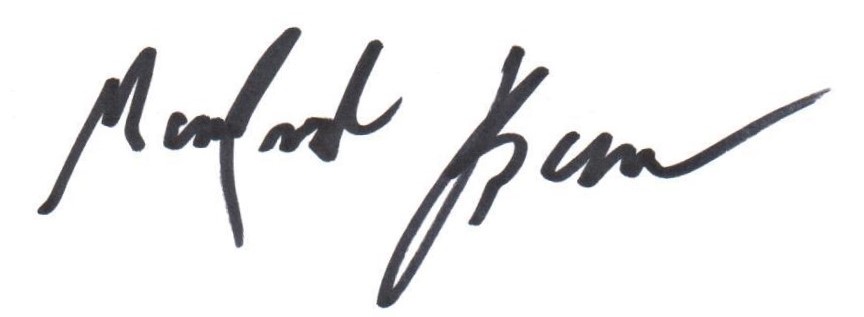 Unterschrift